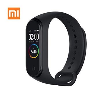 Xiaomi Mi Band 4 Fitness Tracker Newest 095″ Color AMOLED Display Bluetooth 50 Smart Bracelet Heart Rate Monitor 50 Meters Waterproof Bracelet with 135mAh Battery up to 20 Days Activity Tracker